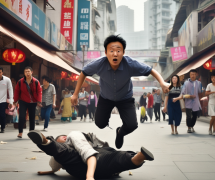 妈妈前天在浴室洗澡，她摔跤时摔断了腿，浴室有责任吗？