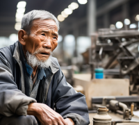 我父亲在一个工厂里面做了十几年，工厂没给买社保，现在到了退休年龄，可以