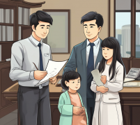 弟弟不是爸爸的亲生孩子，家里有两套房子，他有权分配吗？